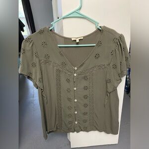Maurice’s short sleeve blouse
